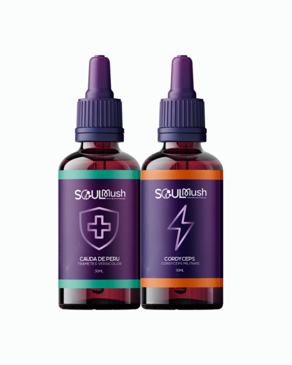 Kit 2 unidades de 30 ml - Cauda de Peru + Cordyceps