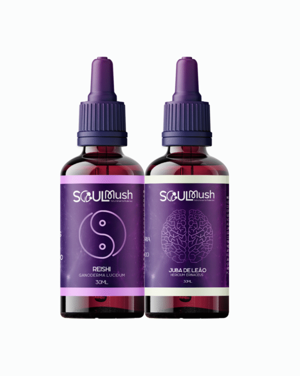 Kit 2 unidades de 30ml - Juba de Leão + Reishi