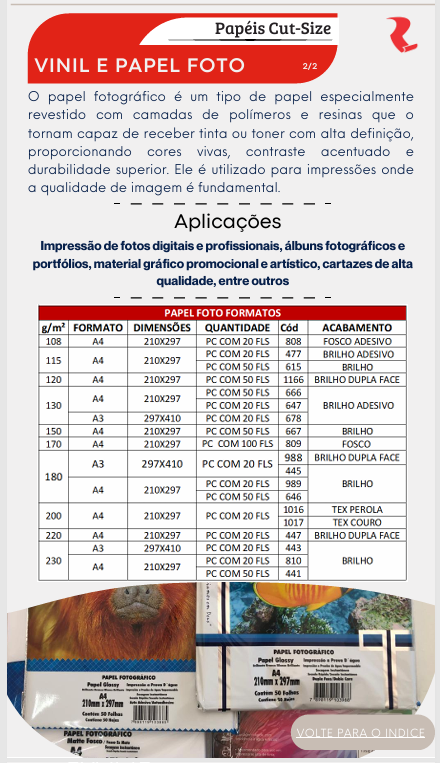 Papel Foto - Imagem 2