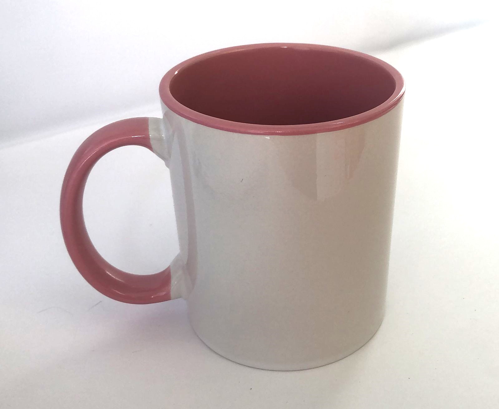 Caneca Cerâmica alça e  interior colorido