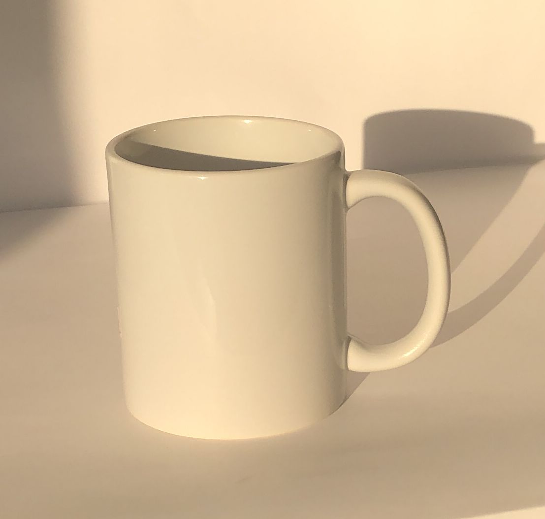 Caneca Cerâmica Branca