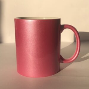 Caneca Cerâmica Metalizada