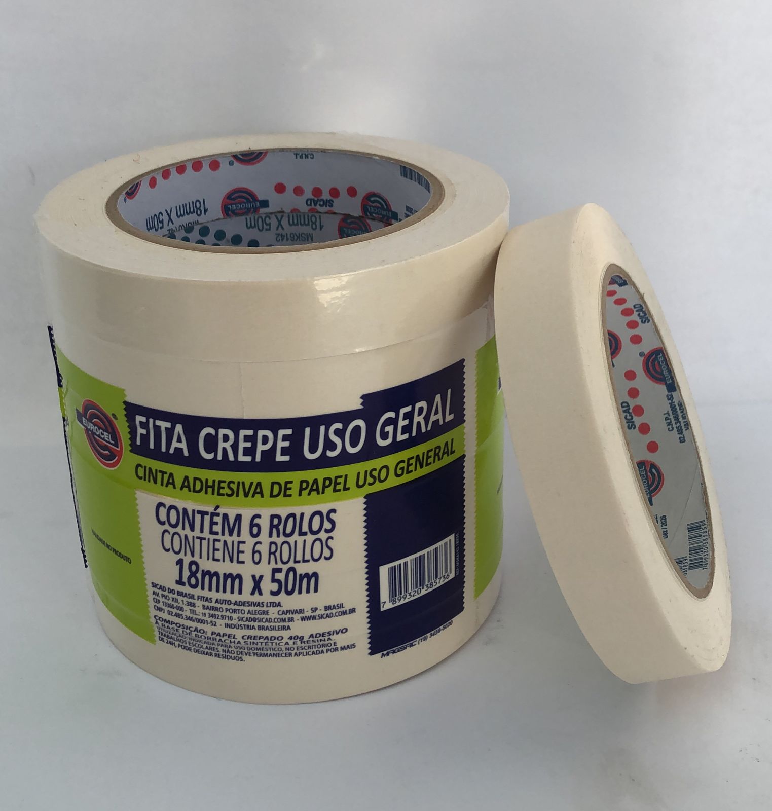 Fita Adesiva Crepe