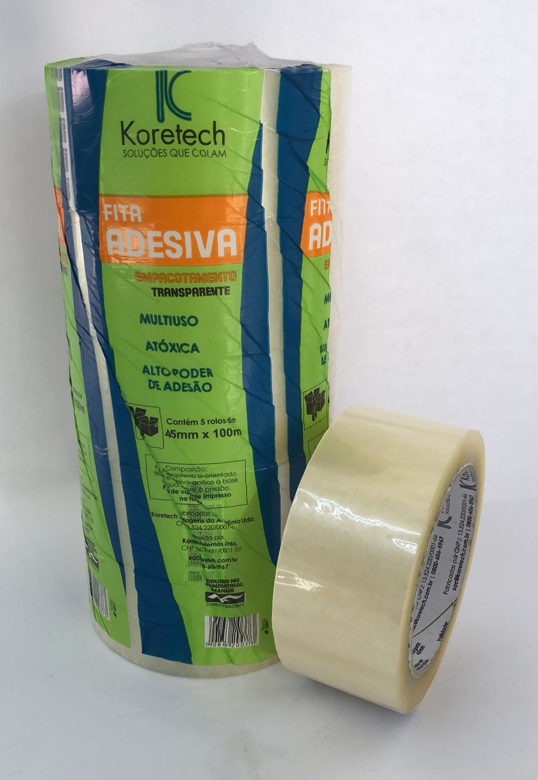 Fita Adesiva Transparente