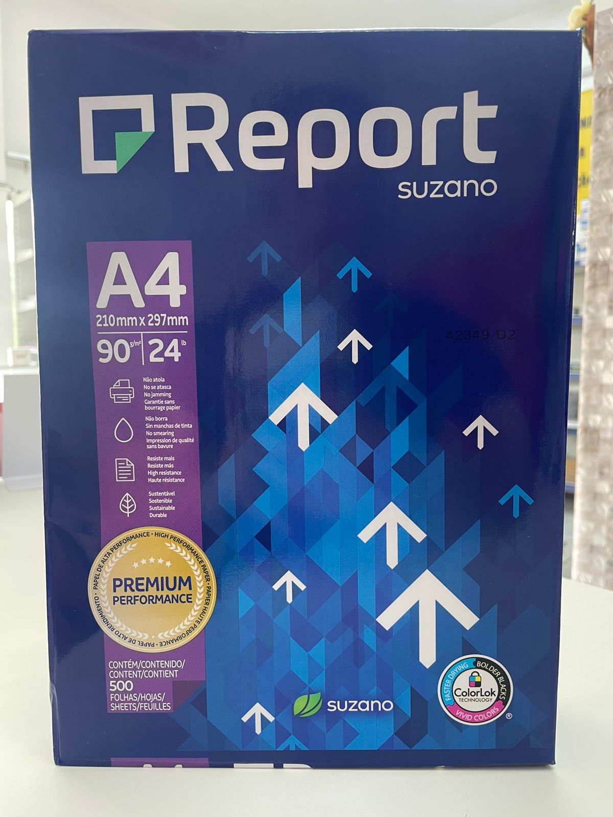 PAPEL REPORT PREMIUM BRANCO 90g/m²