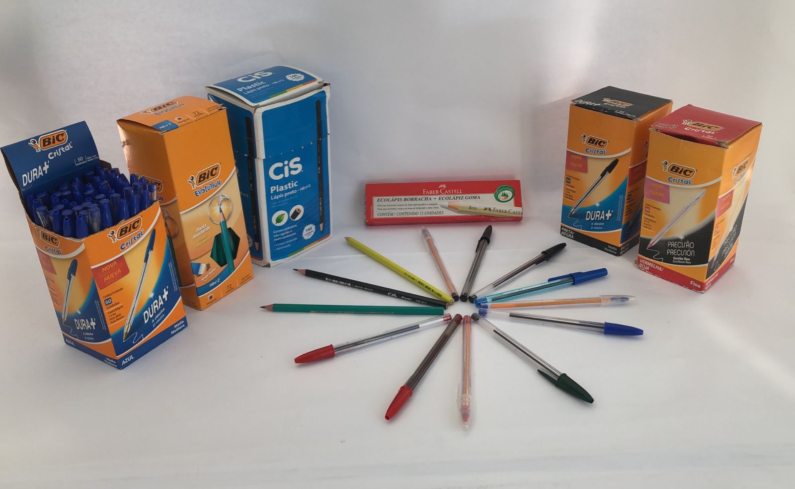 CANETA ESFEROGRAFICA 0.7MM COMPACTOR