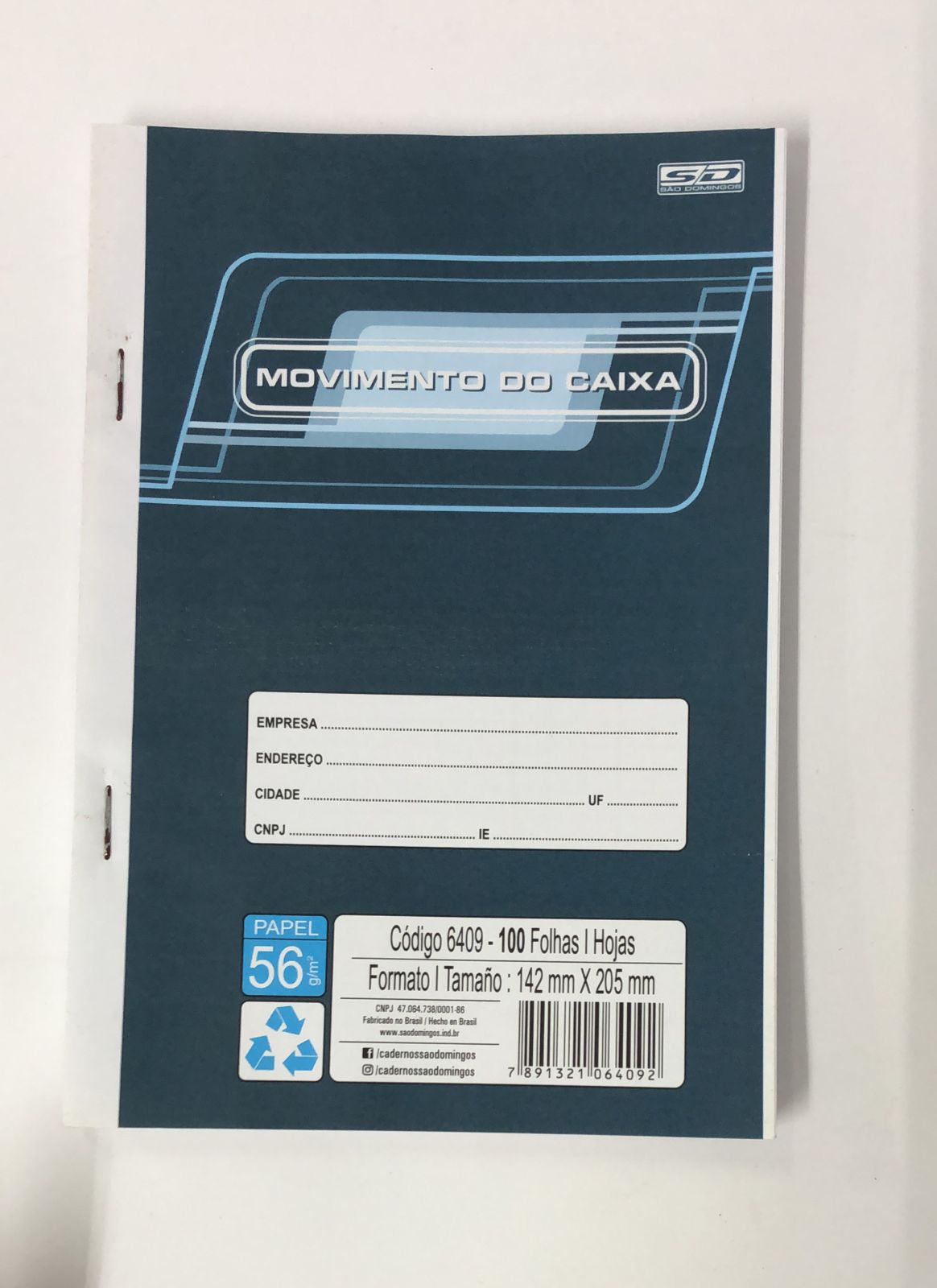 LIVRO MOVIMENTO CAIXA